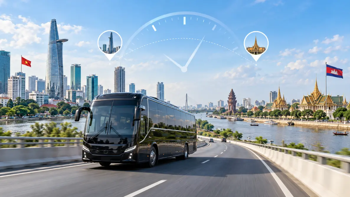 Xe Khách Hồ Chí Minh Đi Phnom Penh Mất Bao Lâu?