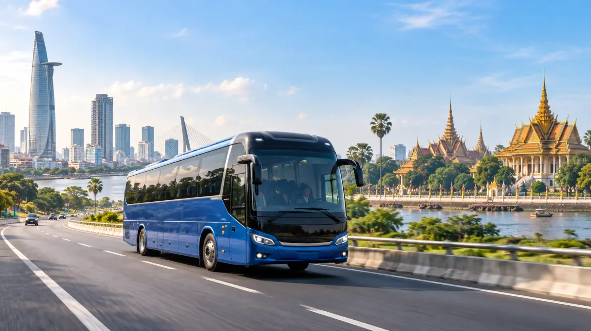 Xe Khách Sài Gòn Đi Phnom Penh: Những Điều Hành Khách Cần Biết