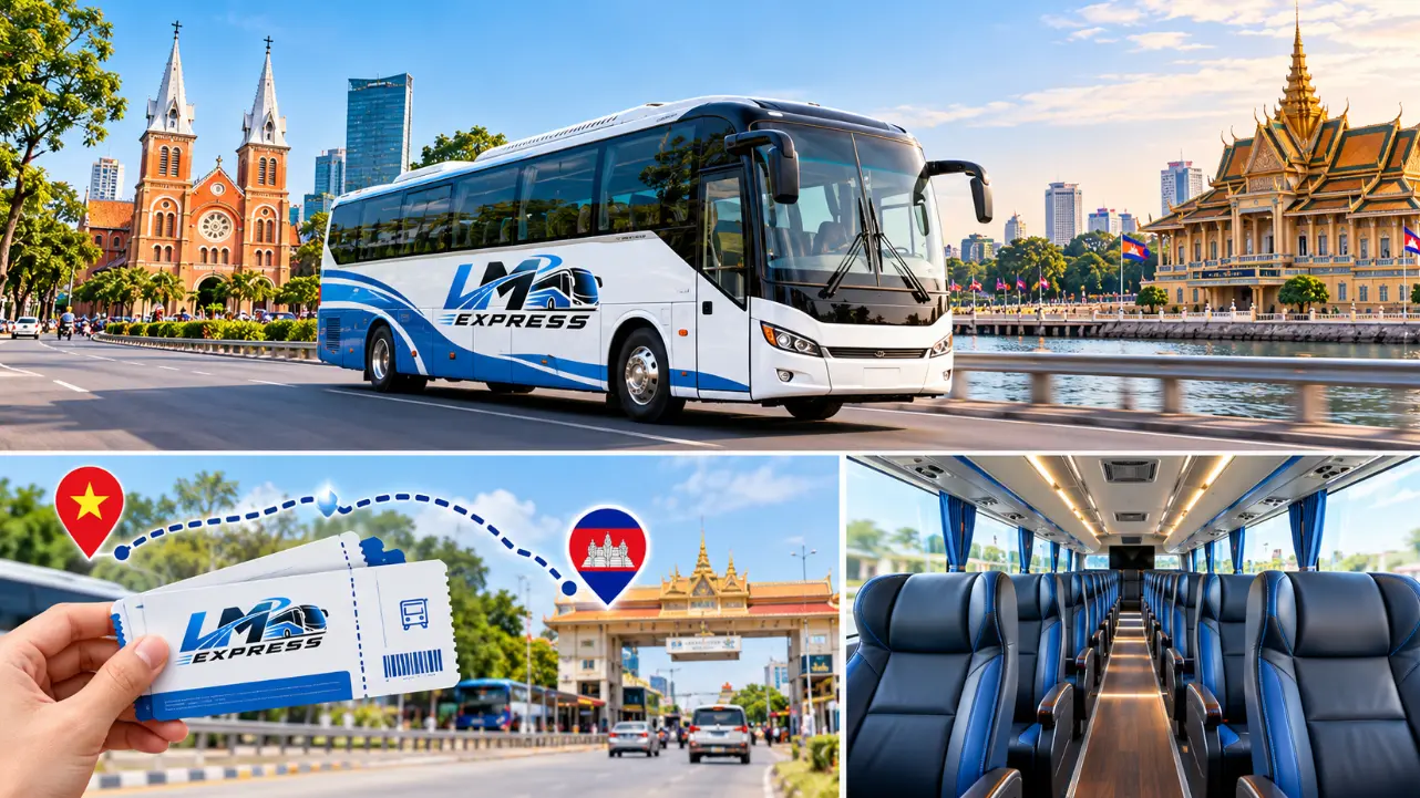Giá vé xe khách đi Phnom Penh gồm những gì? Cách kiểm tra