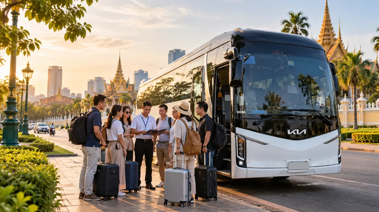 Thuê xe riêng đi Phnom Penh: Phù hợp với đoàn nào?